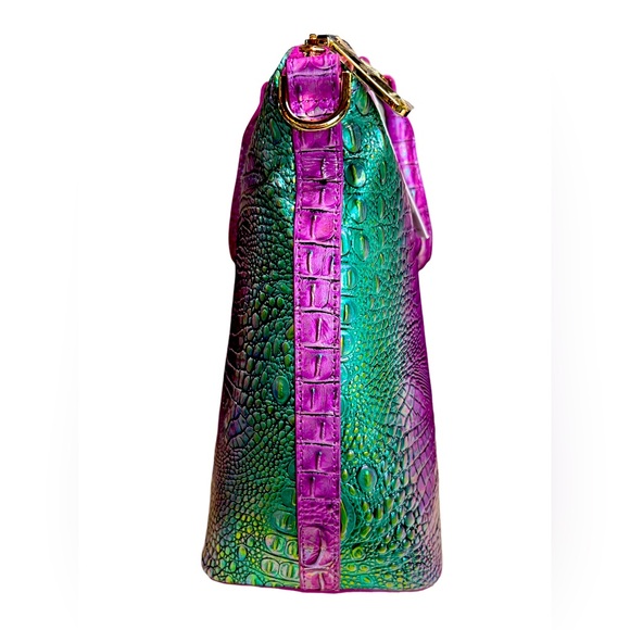 Brahmin NWT Large Duxbury Hyacinth Ombré Mini Leather Melbourne Bag (P041) - Picture 4 of 13